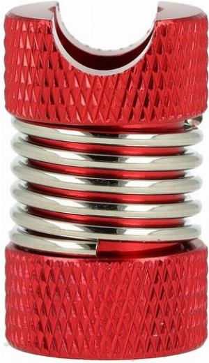 Glutkiller mit Rautenmuster Rot