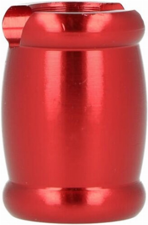 Gluttöter Cool Alu mit Zigarettenablage glatt rot