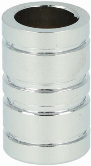 Gluttöter Cool Chrom Metall rund mit Rillen Nr.1