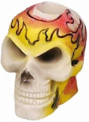 Gluttöter Totenkopf Nr. 3 für Zigaretten Aschenbecher