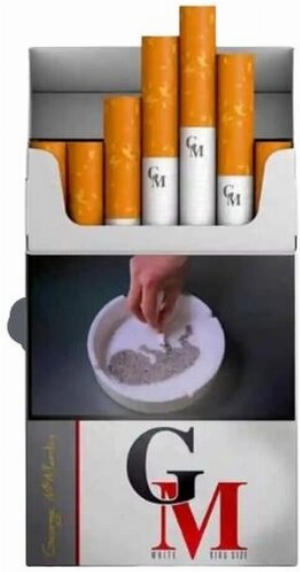 GM George Mc Martin White King Size 20er