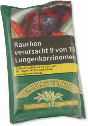 Golden Virginia Tabak 50g Päckchen Zigarettentabak