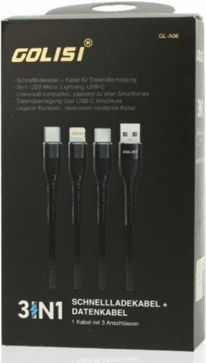 Golisi GL-A06 USB Kabel 3 in 1