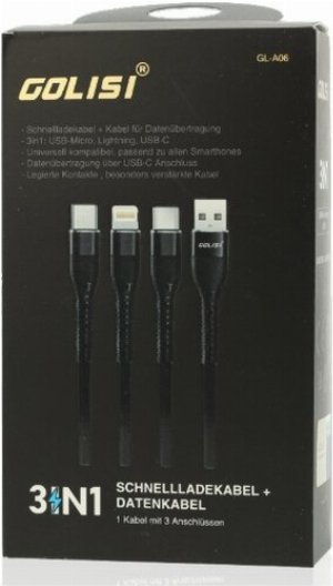 Golisi GL-A06 USB Kabel 3 in 1