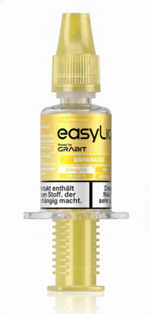 Grabit EasyLiq Injector Banana Ice Nikotinsalz Liquid  20mg