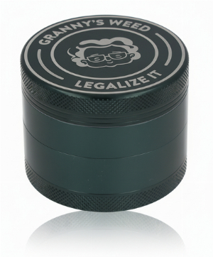 Grannys Weed Aluminium Grinder 4-teilig Ø 63mm Grün