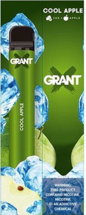 Grant Cool Apple Einweg e-Shisha ca. 1000 Züge