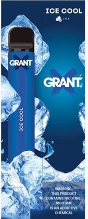 Grant ICE Cool Einweg e-Shisha ca. 1000 Züge