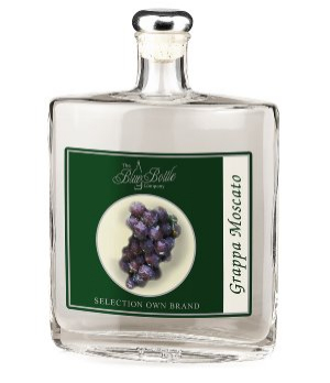 Grappa BLUE BOTTLE COMPANY Moscato 40 % Vol.