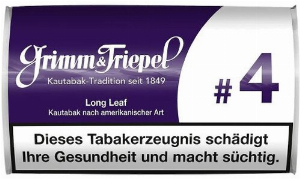 Grimm & Triepel #4 Kautabak-Sticks 14g Packung