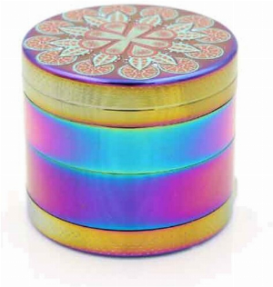 Grinder Zorr Metall Ø 40mm regenbogenfarbig Nr.4