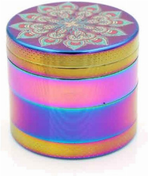 Grinder Zorr Metall Ø 40mm regenbogenfarbig Nr.5