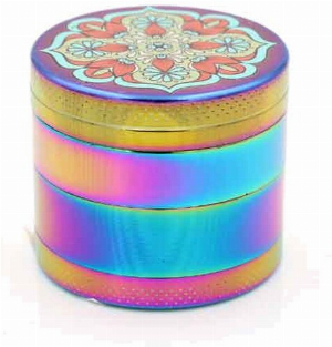 Grinder Zorr Metall Ø 40mm regenbogenfarbig Nr.6