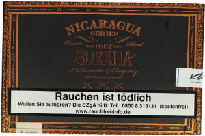 Gurkha Nicaragua Robusto Zigarren 20 Stück