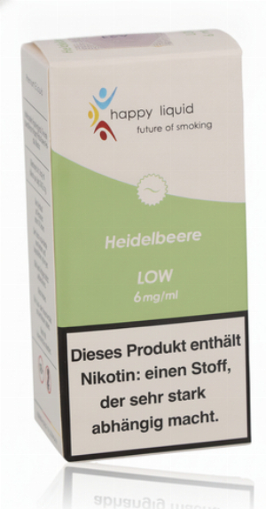 Happ Liquid  Heidelbeere Low 6mg Liquid