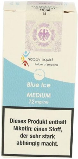 Happy Liquid Blue Ice Medium 12mg Liquid