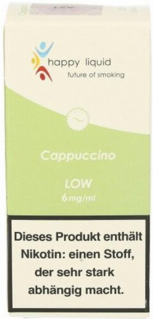 Happy Liquid Cappuccino Low 6mg Liquid