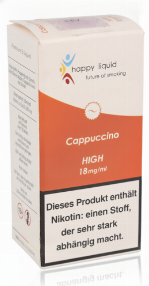 Happy Liquid Capuccino High 18mg Liquid