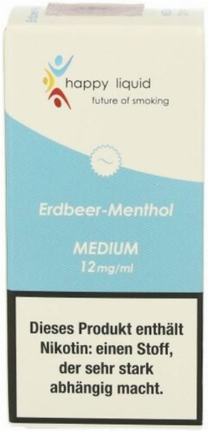 Happy Liquid Erdbeer-Menthol Low 6mg Liquid