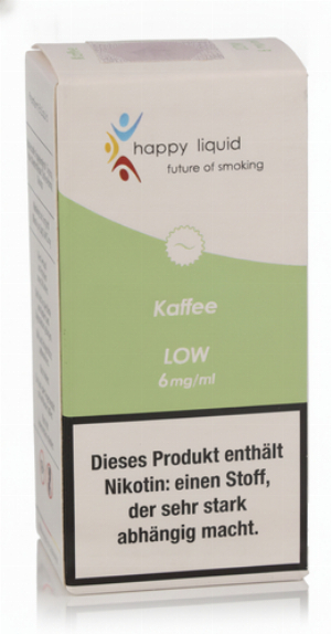 Happy Liquid Kaffee Low 6mg Liquid