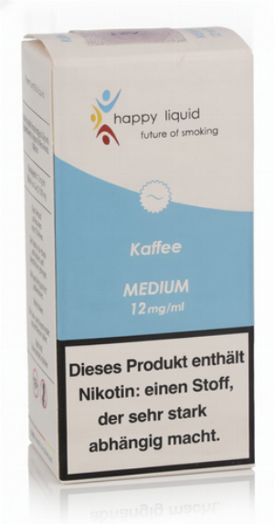 Happy Liquid Kaffee Medium 12mg Liquid