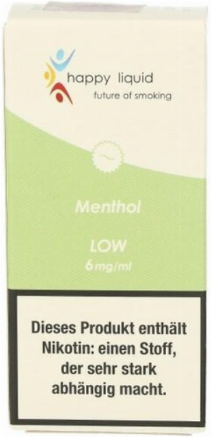 Happy Liquid Menthol Low 6mg Liquid
