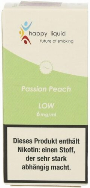 Happy Liquid Passion Peach Medium 12mg Liquid