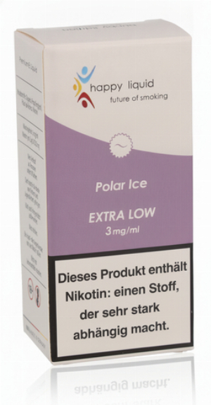 Happy Liquid Polar Ice Extra Low 3mg Liquid