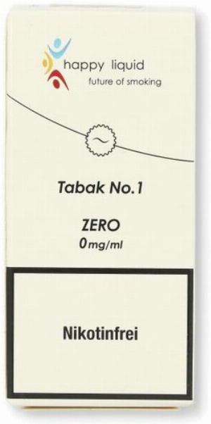 Happy Liquid Tabak No. 1 0mg Liquid