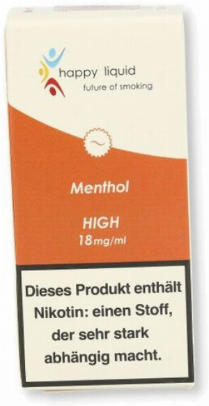 Happy Liquid Menthol High 18mg Liquid