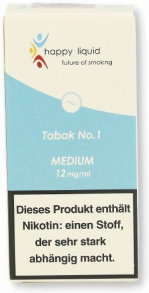 Happy Liquid Tabak No. 1 Medium 12mg Liquid