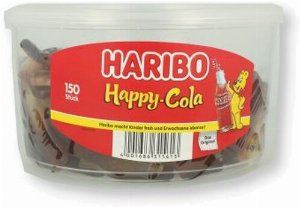 Haribo Happy-Cola Dose 150 Stück