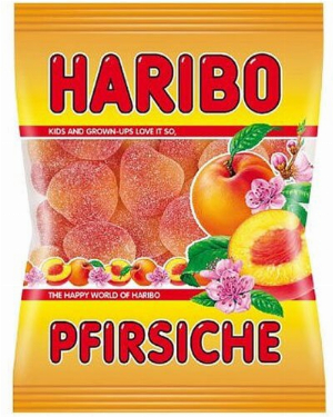 Haribo Pfirsiche 175g Beutel