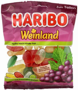 Haribo Weinland 175g Beutel