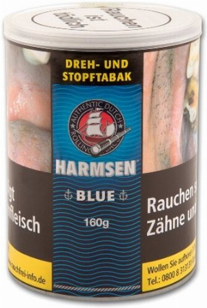 Harmsen Tabak Blau Halfzware 150g Dose Zigarettentabak