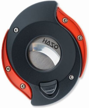 Haso Zigarren Cutter Black/Red