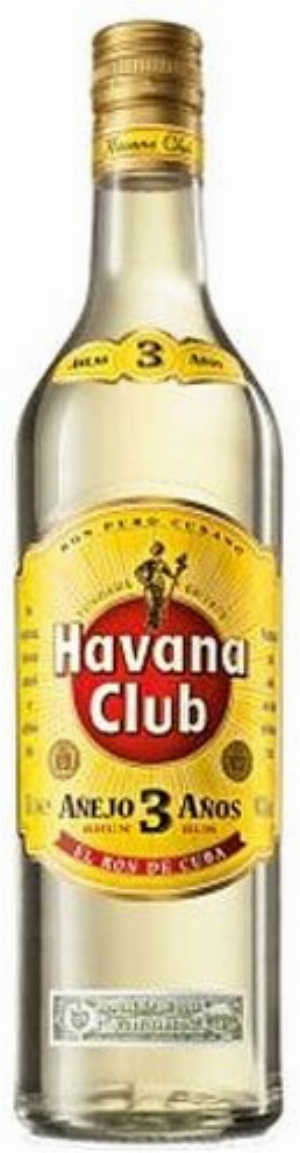 Havana Club Rum 3 Jahre Glas/EW 0,7 l 37,5%vol. Alkohol