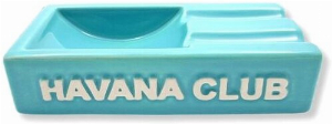 Havana Club Zigarrenaschenbecher Secundo Turquois Keramik