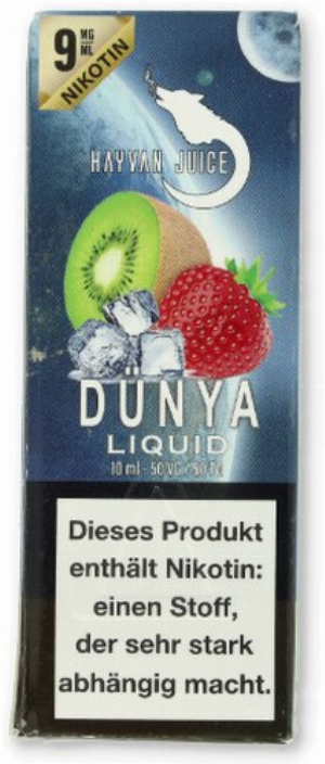 Hayvan Juice Liquid Dünja 9mg