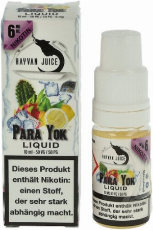 Hayvan Juice Para Yok Liquid 6mg 10ml