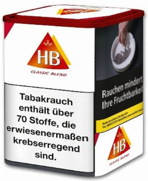 HB Tabak Classic Blend 59g Dose Zigarettentabak
