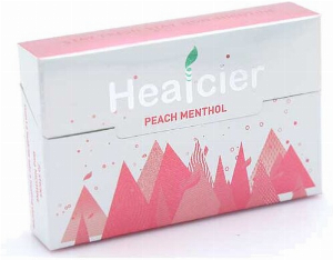 Healcier Pfirsich Menthol ohne Nikotin