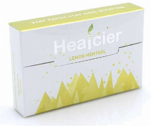Healcier Zitrone Menthol ohne Nikotin