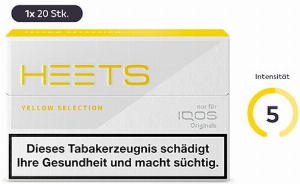 HEETS Yellow Selection Tobacco Sticks für IQOS 1 x 20 Stück