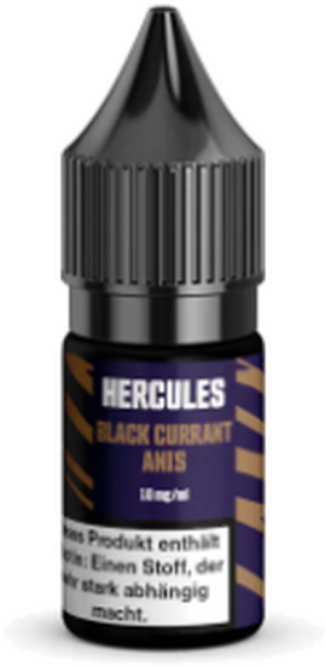 Hercules Black Currant Anis 10 mg/ml  Nikotinsalz