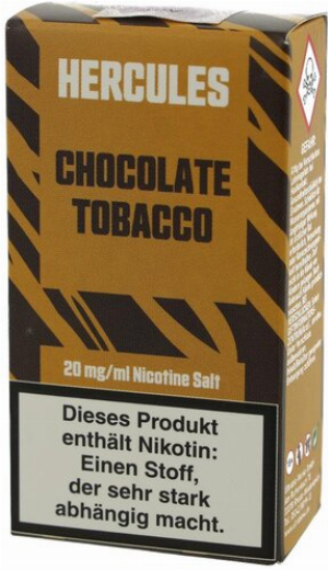 Hercules Chocolate Tobacco Nikotinsalz Liquid 10ml 20mg