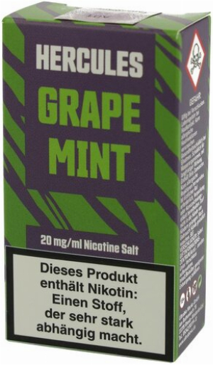 Hercules Grape Mint Nikotinsalz Liquid 10ml 20mg