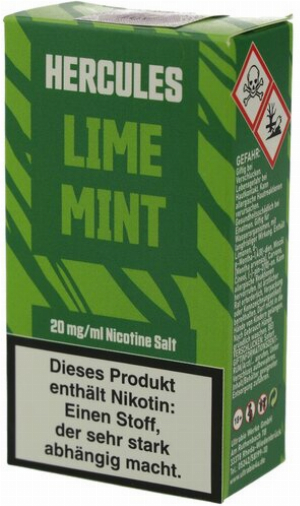 Hercules Lime Mint Nikotinsalz Liquid 10ml 20mg