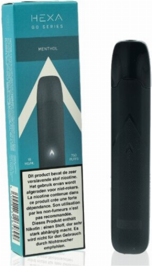 Hexa Go Menthol Einweg E-Zigarette 18mg