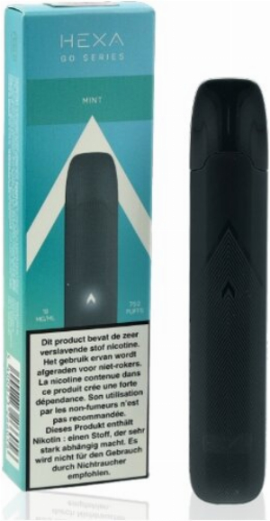 Hexa Go Mint Einweg E-Zigarette 18mg